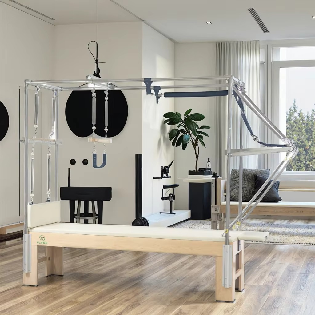 Health & Wellness Website - Professional Commercial Durable Maple Pilates Reformer