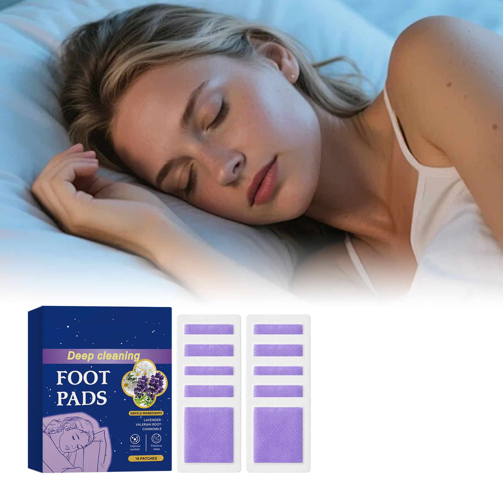 Detox Foot Patch - Deep Sleep Foot Patches Improve Dry