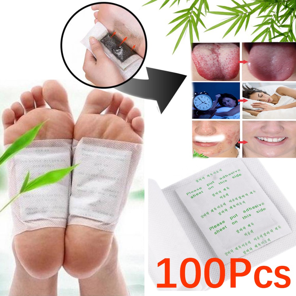 100PCS/Lot Detox Foot Patch Ba - đánh giá và giá Detox Foot Patch