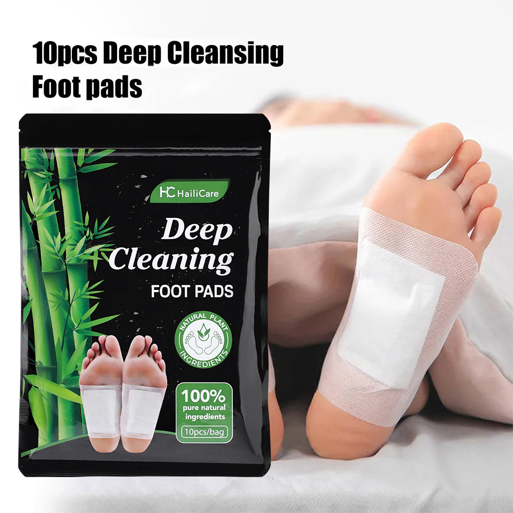 10pcs Mugwort Bamboo Charcoal  - đánh giá và giá Detox Foot Patch