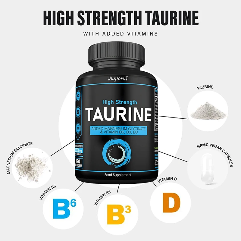 Taurine Supplement 1500mg - Be - đánh giá và giá Longevity Health & Wellness Hotel