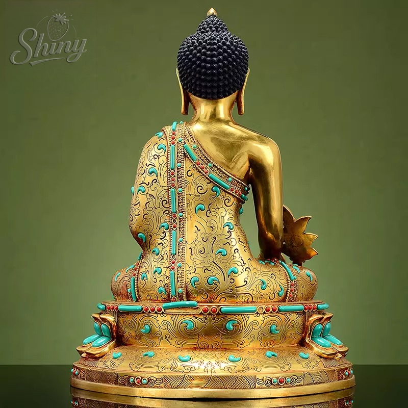 Tibet Buddha Statue Bronze Gil - đánh giá và giá Longevity Health & Wellness Hotel
