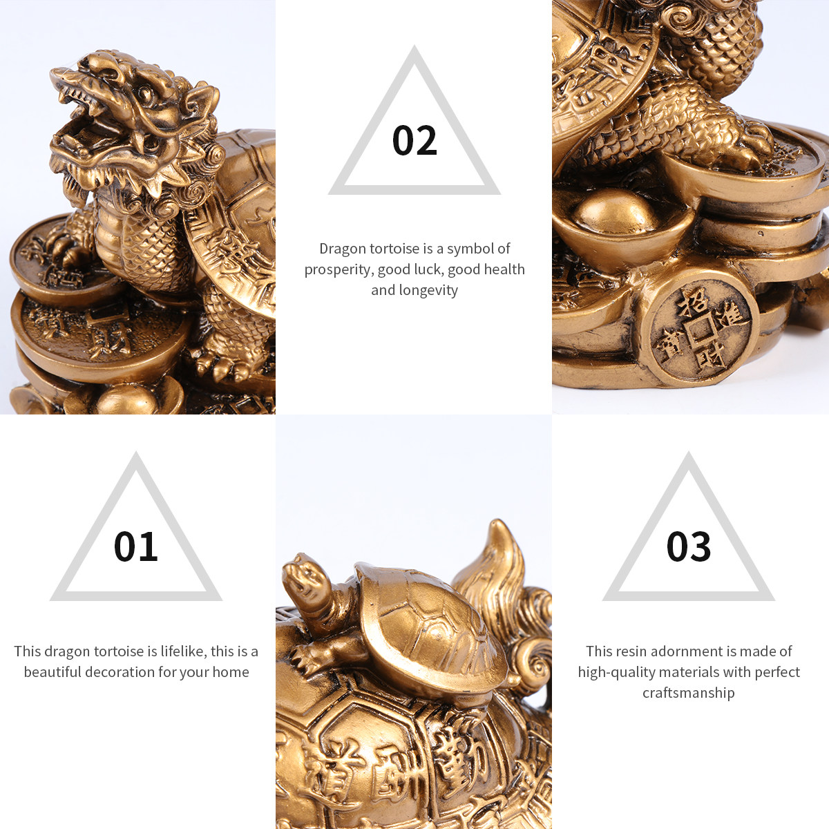 1Pcs Dragon Tortoise Resin Ado - đánh giá và giá Longevity Health & Wellness Hotel